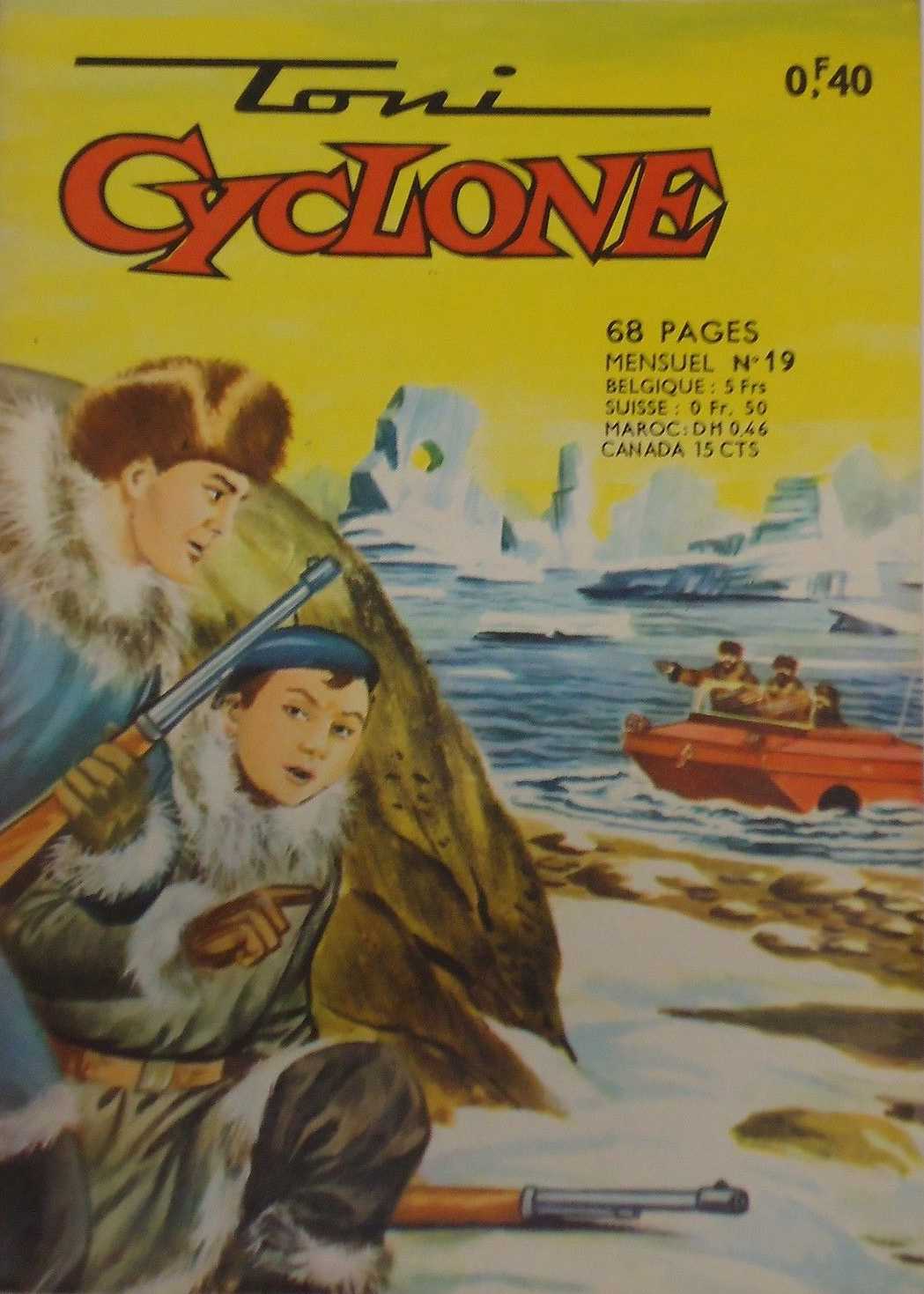 Scan de la Couverture Toni Cyclone n 19